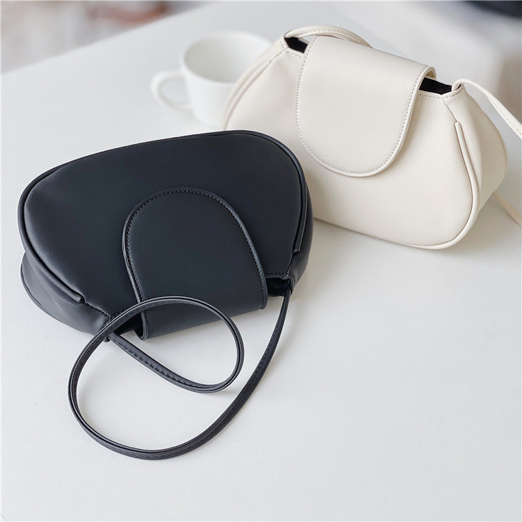 Handbag Irregular Oval Underarm Bag