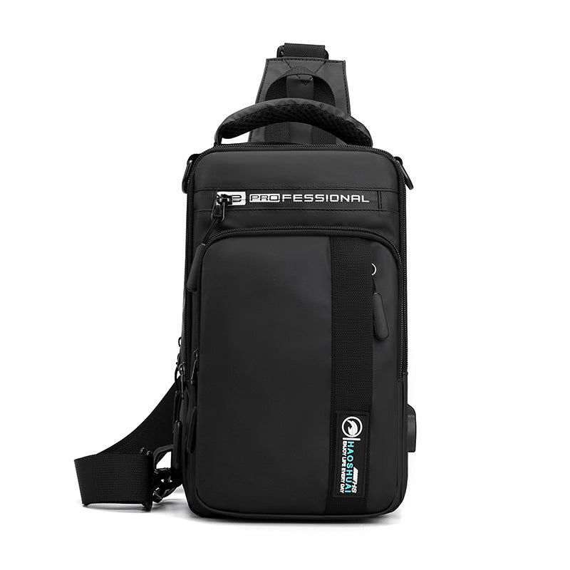 Outdoor Multifunctional Men Chest Bag Trendy One Shoulder