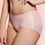 Solid Color Ice Silk Seamless Sexy Comfortable Panties