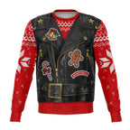 New 3D Printed Fake Two-piece Christmas Men's Round Neck Sweater