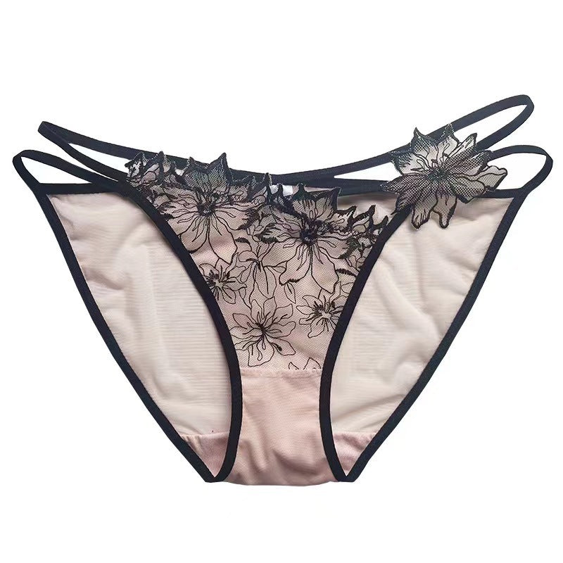 Ladies Low Waist Sexy Charming Lace Panties