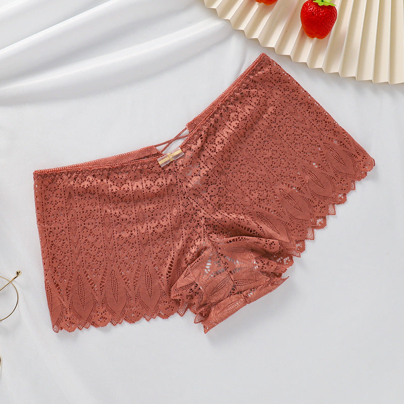 Sexy Mid Waist Hot Sale Lace Women's Panties