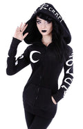 Women's Letter Print Long-sleeved Sweatshirt Jacket