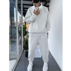 Add Velvet Padded Fashion Sweater Set