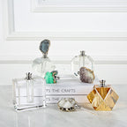 Fashion Electroplating Light Luxury Agate Perfume Bottle