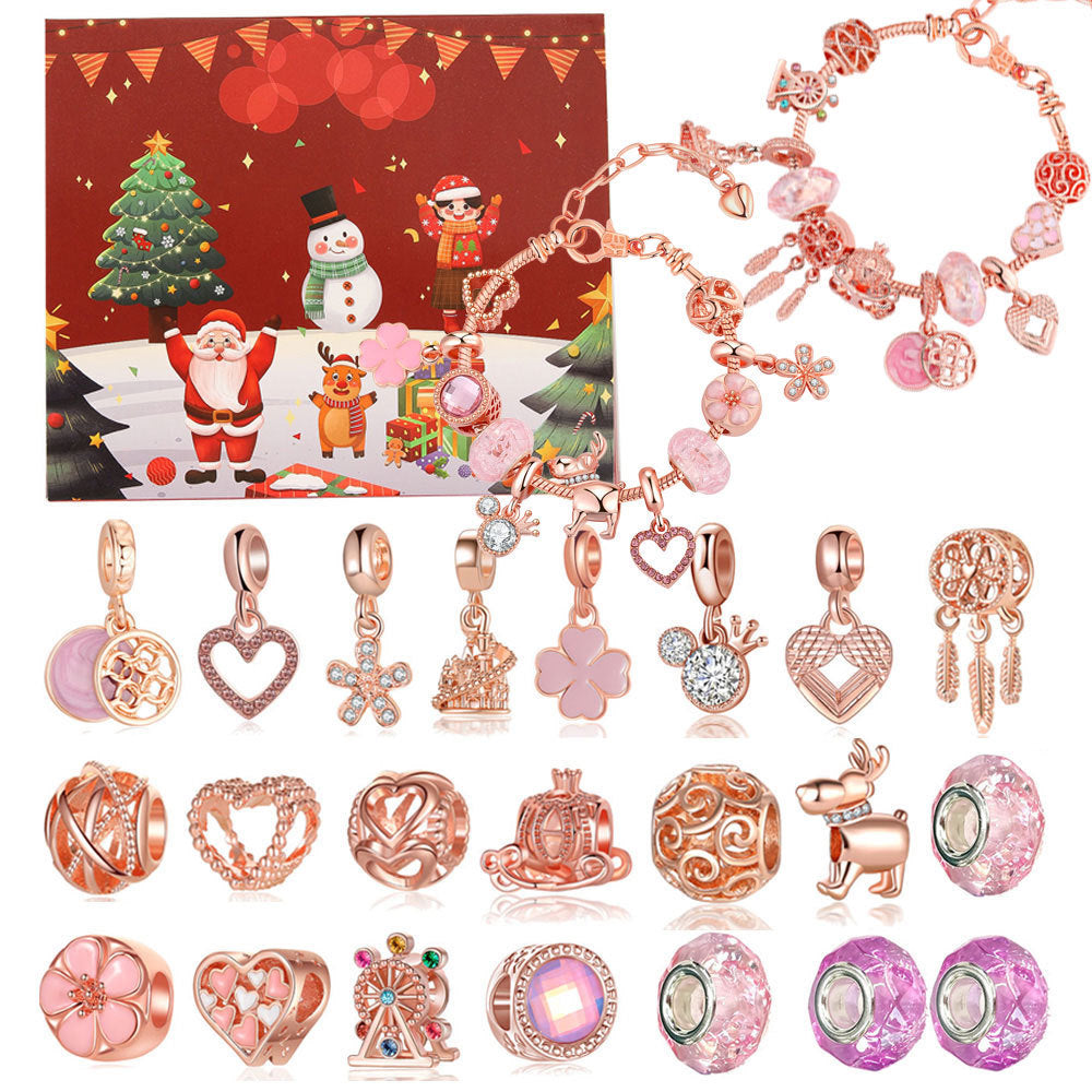 Christmas Bead String Jewelry Gift Box
