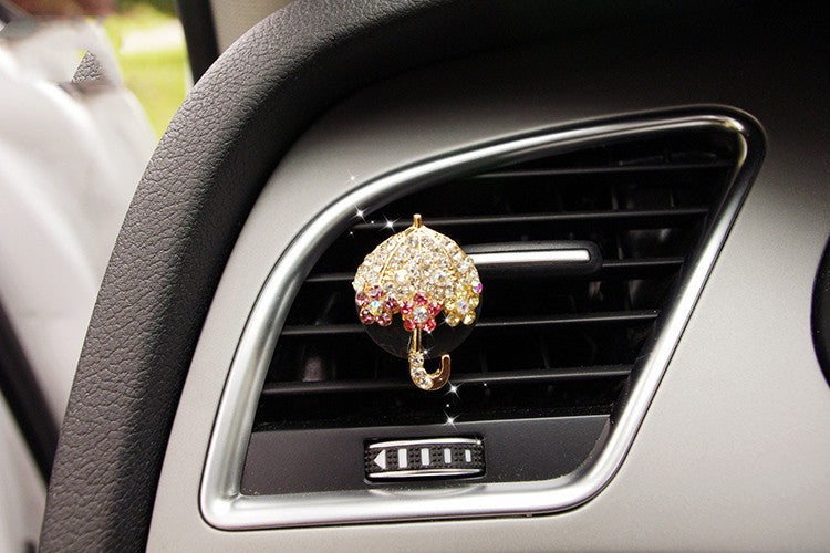 Cartoon Car Fragrance Car Interior Perfume Aromatherapy Female Car Supplies
