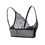 Women's Lace Front-Closure Push-Up Bra