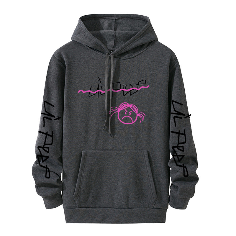 New Street Hooded Crewneck Sweater Winter Clothes