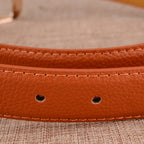 Women's Paint Alloy Buckle Pant Belt