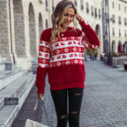 Women's Christmas Style Double-sided Velvet Casual Sweatshirt