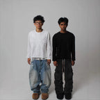 Pullover Vintage Crewneck Sweatshirt Long-sleeve T-shirt