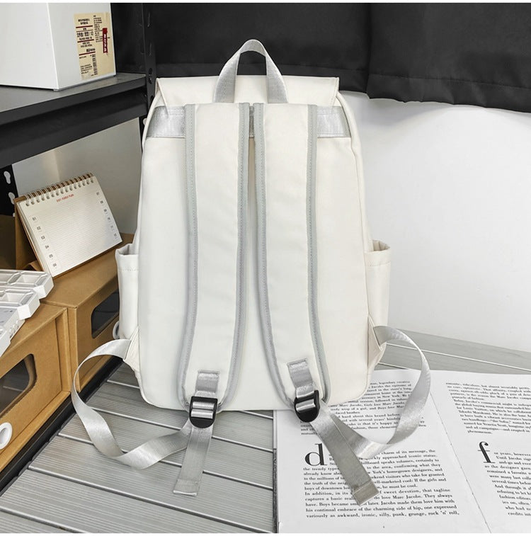 Men And Women Flap Large Capacity Computer Shoulder Bag