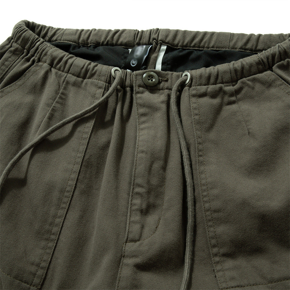 Simple Workwear Casual Pants Men