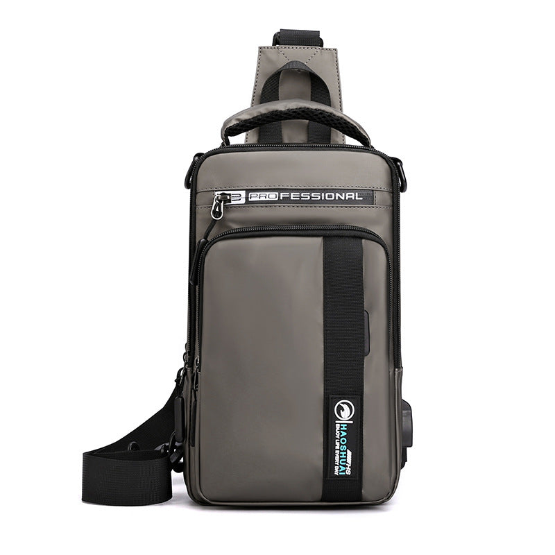 Outdoor Multifunctional Men Chest Bag Trendy One Shoulder