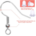 Hook Earplugs Ring Earrings Jewelry