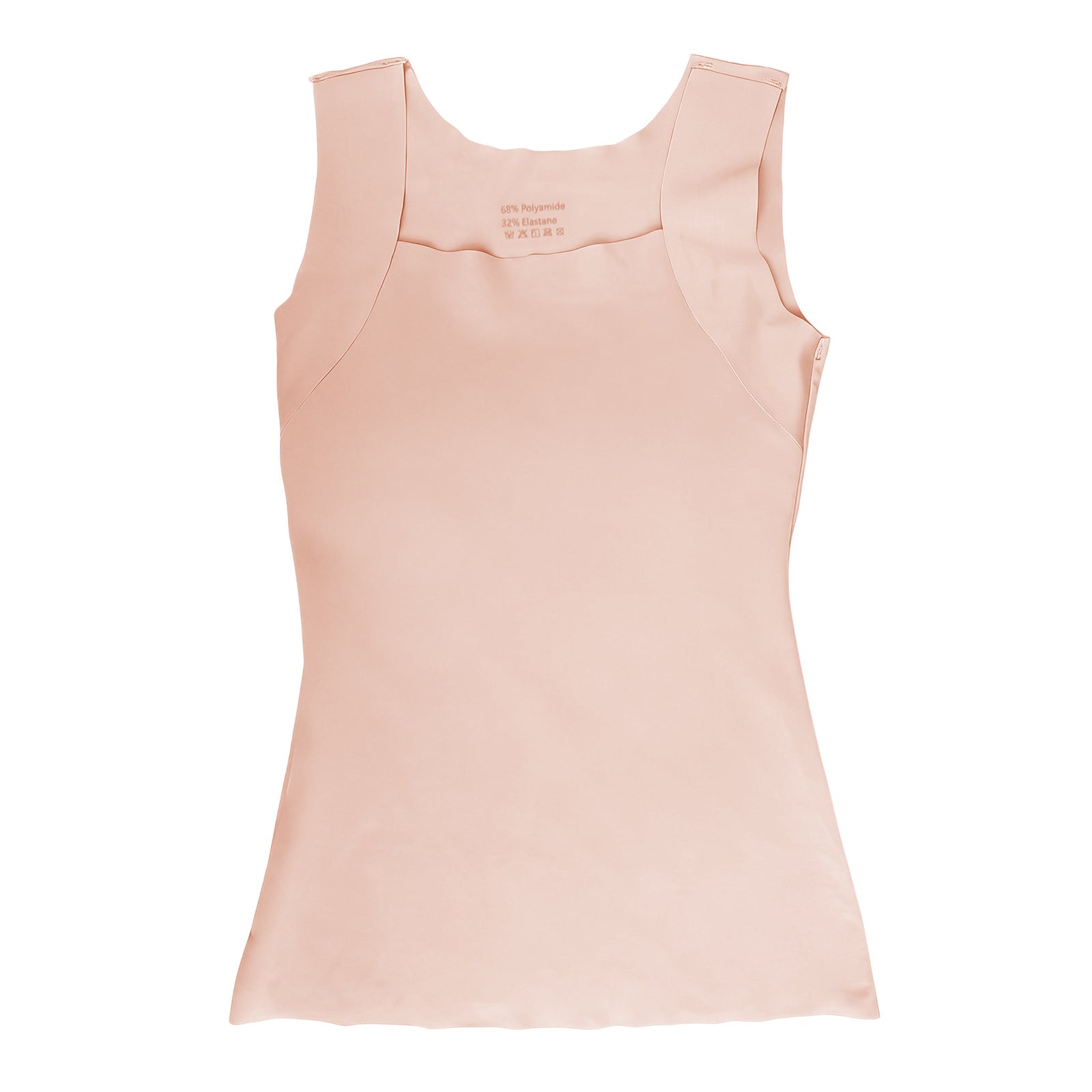Square-neck Chest-padded Base Shirt For Women