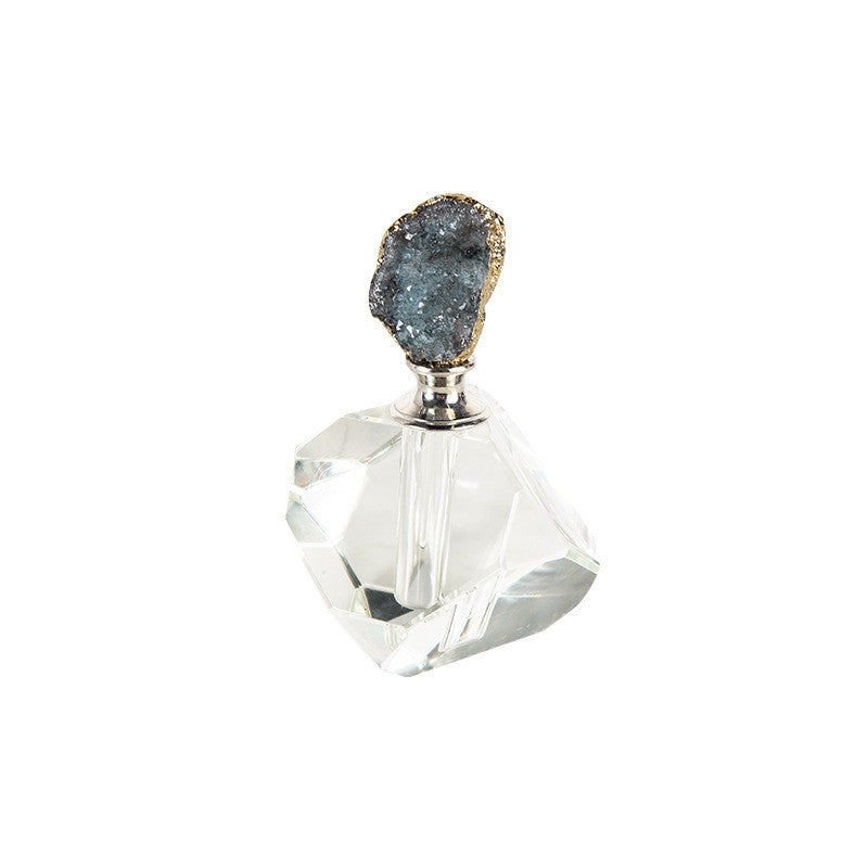 Fashion Electroplating Light Luxury Agate Perfume Bottle