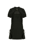 Black Improved Cheongsam Women''s Summer Thin Hot Girl