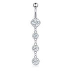Butterfly Stainless Steel Plus Copper Parts Piercing Jewelry