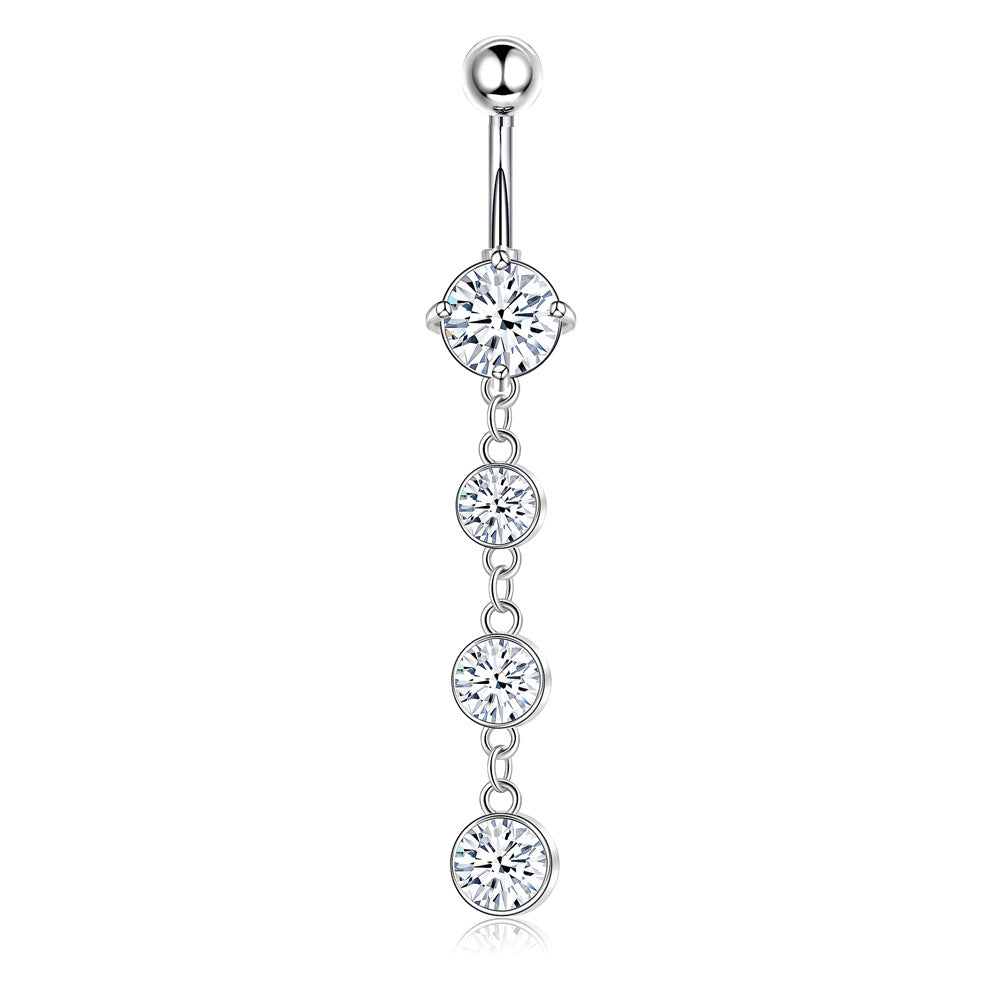 Butterfly Stainless Steel Plus Copper Parts Piercing Jewelry
