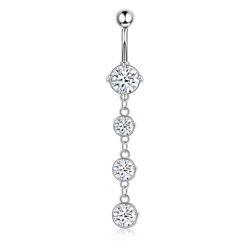 Butterfly Stainless Steel Plus Copper Parts Piercing Jewelry