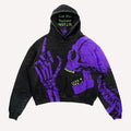 Fashion Casual Printed Polyester Sweater