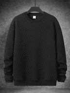 Crew-neck Base-layer Top Men's Casual Hoodie