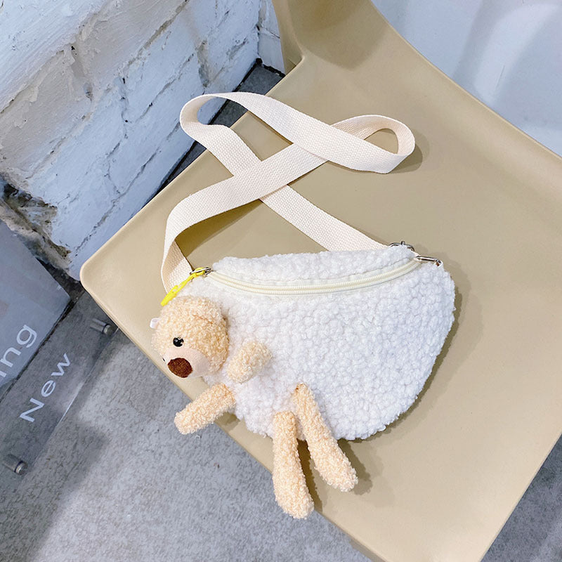 Cute Rabbit Chest Bag Western Style Men And Women