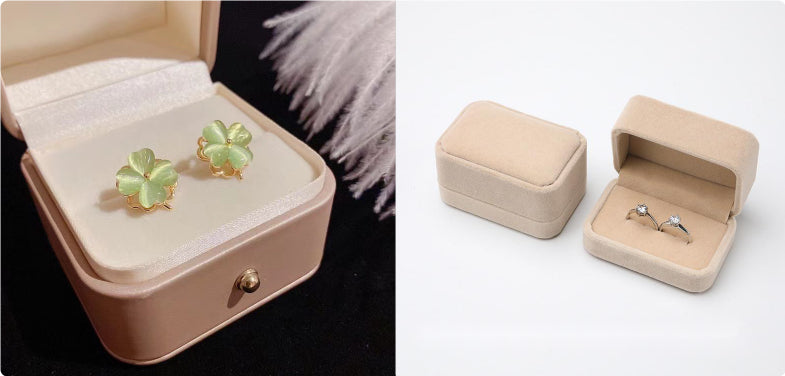 Jewelry Box Jewelry Box Flannelette Ring Box