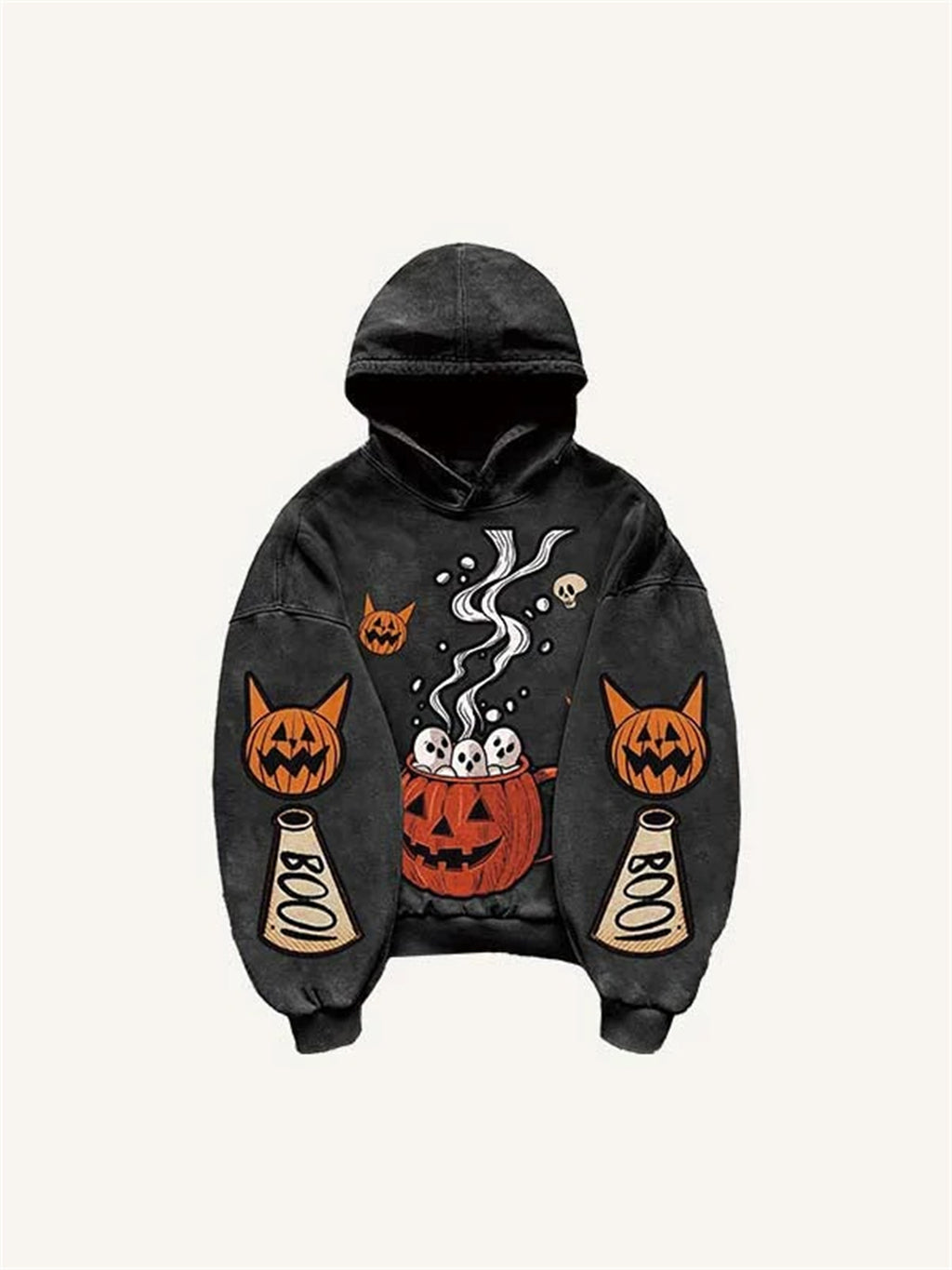 Fashion Casual Printed Polyester Sweater