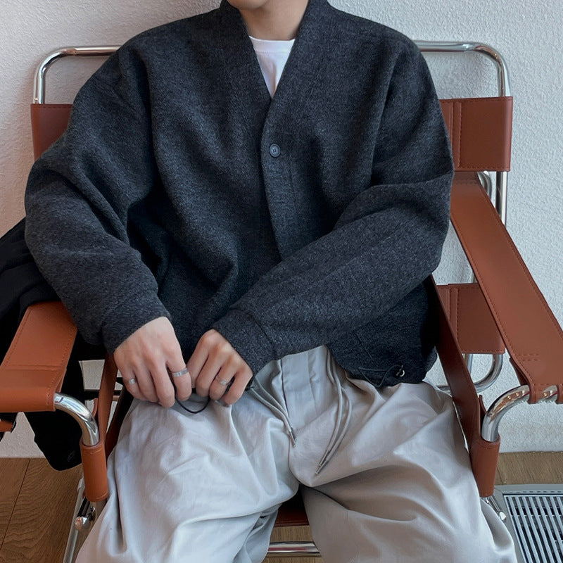 Loose Fashion Jacket With Lazy Casual Clothes