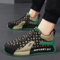Bag Raise The Bottom Flower Cloth Casual Shoes Men