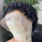 Cut Real Hair Front Lace Wig