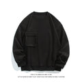 Crew-neck Pullover Sweatshirt Plus-size Casual Sport Top