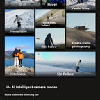 Outdoor Travel AI Smart Camera HD 8k Anti-shake Aerial Photography