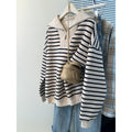 Women's Loose Casual-Style Hoodie Outerwear Top