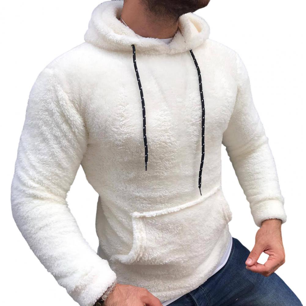 Men's Lapel Solid Color Long Sleeve Sweater