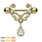Punk Style Human Body Piercing Stainless Steel Jewelry