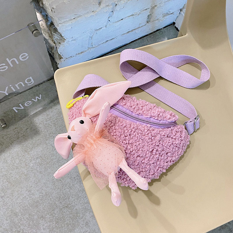 Cute Rabbit Chest Bag Western Style Men And Women