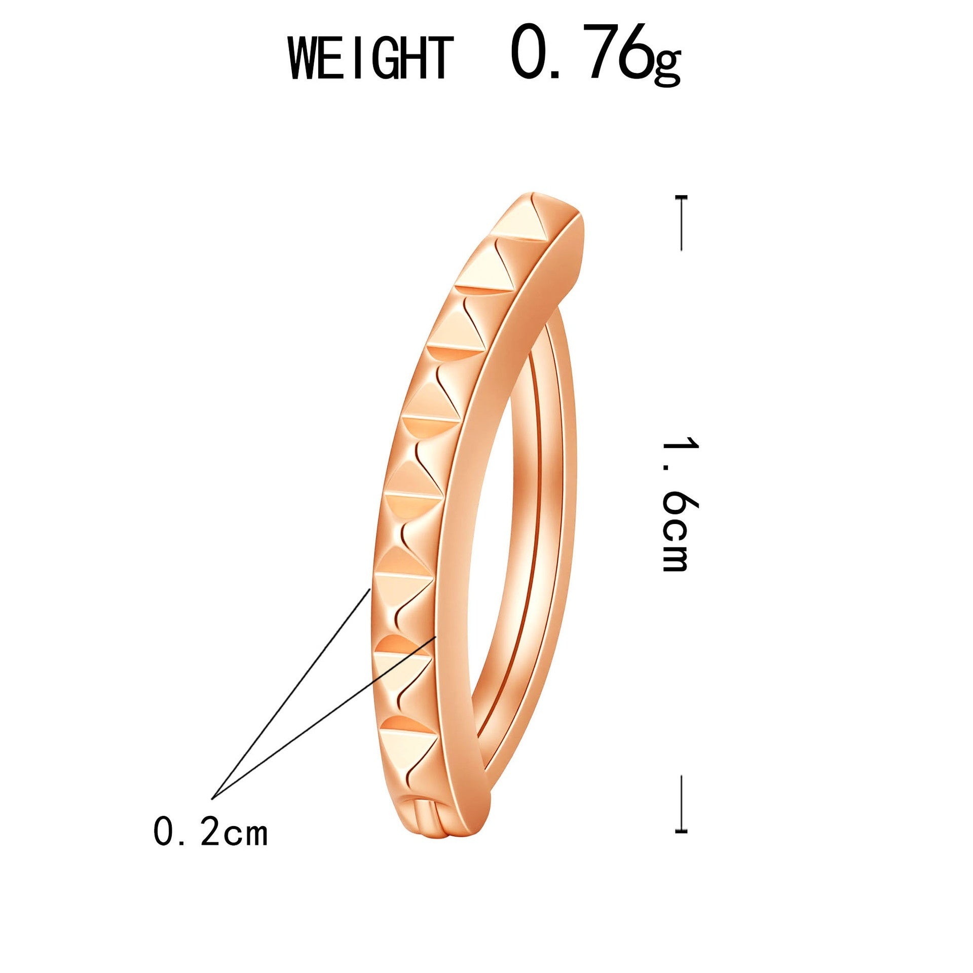 Unique Niche Copper Navel Jewelry With Zirconia Stones