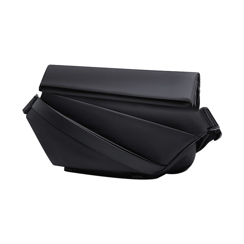 PVC Leisure Large Capacity Chest Bag Riding Function Single-shoulder Bag Men