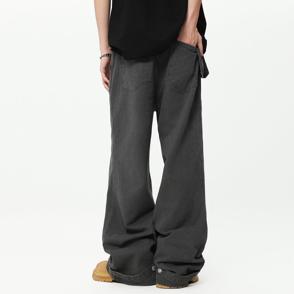 Fashion American Straight Cargo Pants Men