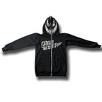 Niche Style Street Art Rhinestone Personality Sweater INS Autumn Trend Loose Warm Hooded Jacket
