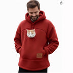 Hooded Loose-fitting Casual Warm Hoodie