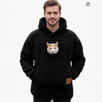 Hooded Loose-fitting Casual Warm Hoodie