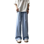 Fashion Personality Striped Loose Pants Men