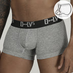 Simple Ring Lift U Convex  Mid-waist Boxer Pants For Men