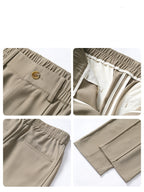 Trendy Solid Color Casual Pants Men