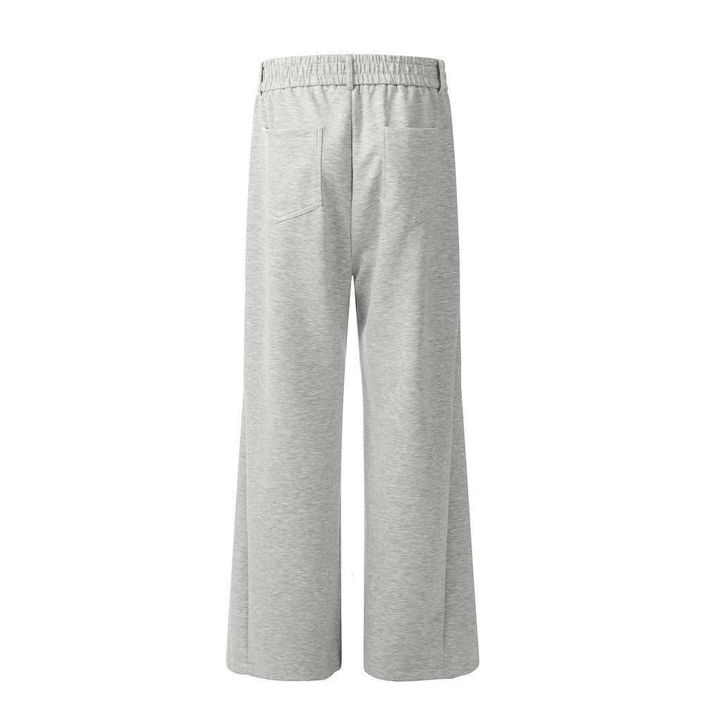 Solid Color Casual Sports Pants Men